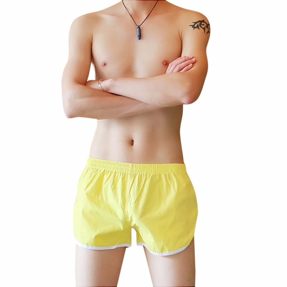 SAGACE повседневные спортивные короткие трусы сексуальное нижнее белье мужские