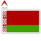 Наклейки Aliauto с изображением Беларуси, наклейки на мотоцикл, светоотражающие фотообои для Honda, Toyota, Volkswagen, Renault,12 см * 7 см