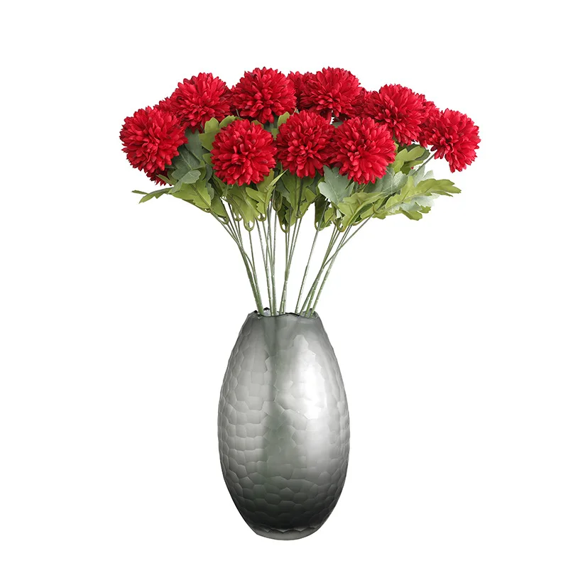 

wedding decoration fake Hydrangea Flowers Artificial Flowers Plants Bouquet Silk Blooming Bridal Gifts Garden Home Decor