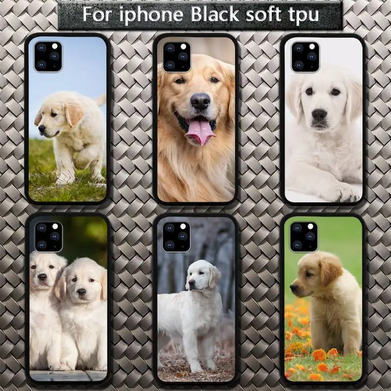 

Golden Retriever dog Phone Case for iphone etui 11 12 pro se 20 max xr xs x 7 8 6s plus mini Fundas Coque cover