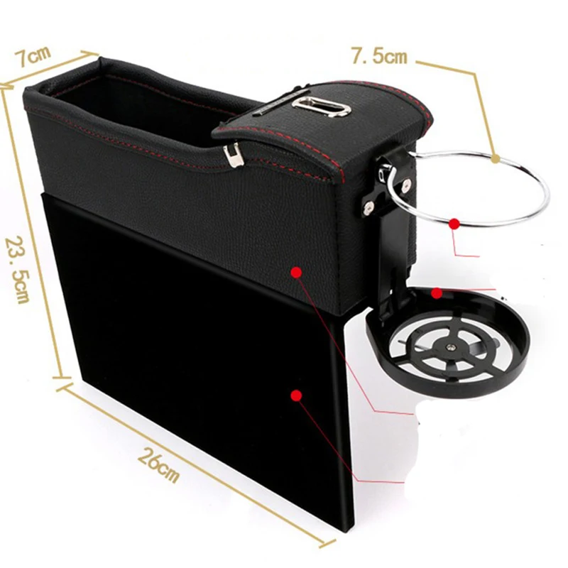 Автомобильное сиденье зазор сумка для хранения PU карманная форма Infiniti FX-серии