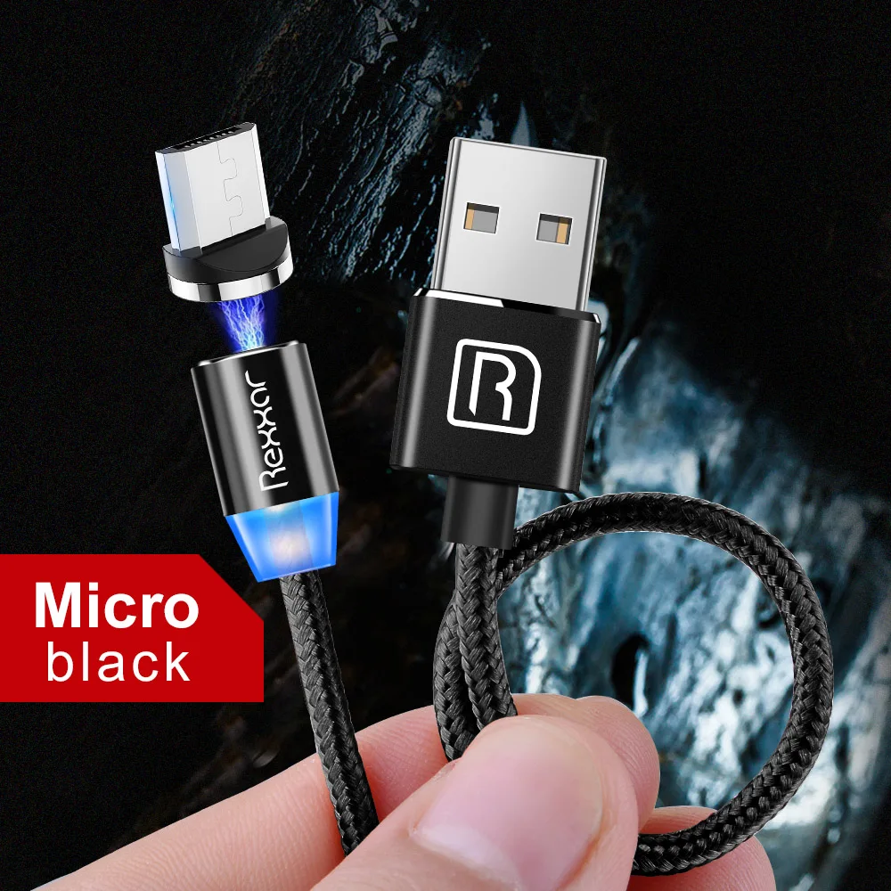 Магнитный usb-кабель для быстрой зарядки, кабель USB type C, Магнитный зарядный кабель Micro usb, кабель для мобильного телефона, usb-шнур для iphone, samsung
