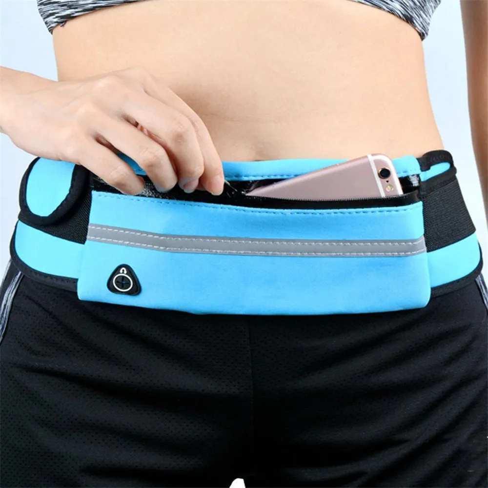 

Running Waist Bag Waterproof Phone Container Jogging Hiking Belt Multi-purpose Marathon Sports Belt Gym Bag Sport Accessories