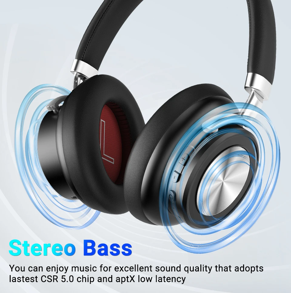 Langsdom наушники Bluetooth наушники игровые Накладные наушники Беспроводная гарнитура AptX низкие задержки стерео бас наушники для телефона ПК ТВ
