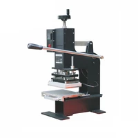 zy 180 leather manual embossing machine manual branding machine leather bump effect manual hot stamping machine