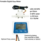 US211M Lite USN-HS10PBL 0,3-10 цифровой расходомер топлива 5V потока читатель совместимый со всеми нашими Датчик Холла Расход воды с