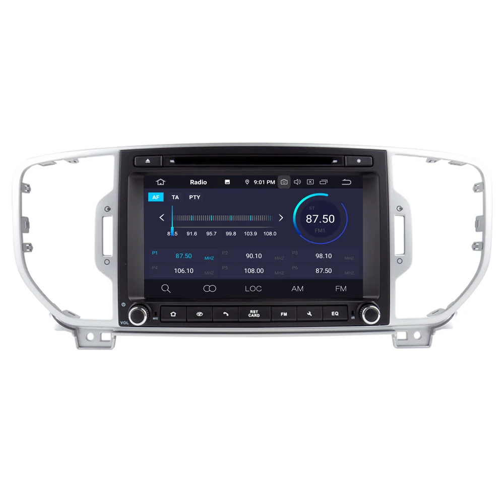 Автомобильный мультимедийный плеер RoverOne для Kia Sportage R 2016 2017 Android 10 4 Гб + 64 ГБ |