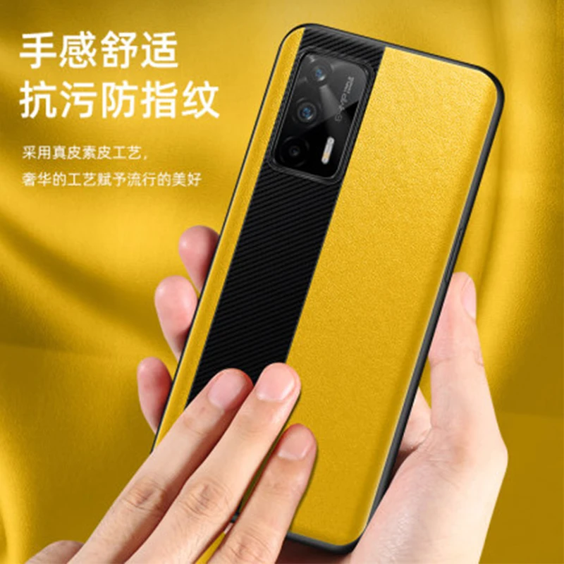 pu leather back case cover for oppo realme gt phone shield shell bag oppo realme gt neo for gtneo 2t funda skin screen protector free global shipping