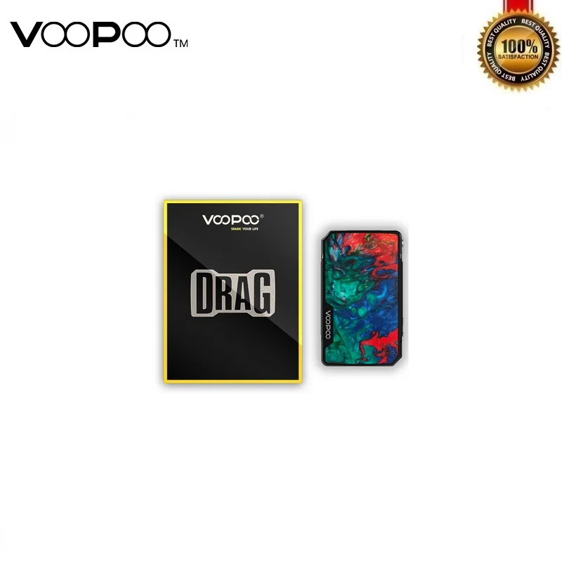 Оригинальный VOOPOO DRAG Mini Platinum TC Box Mod 117W 4400mAh аккумулятор GENE. FIT Chip электронная