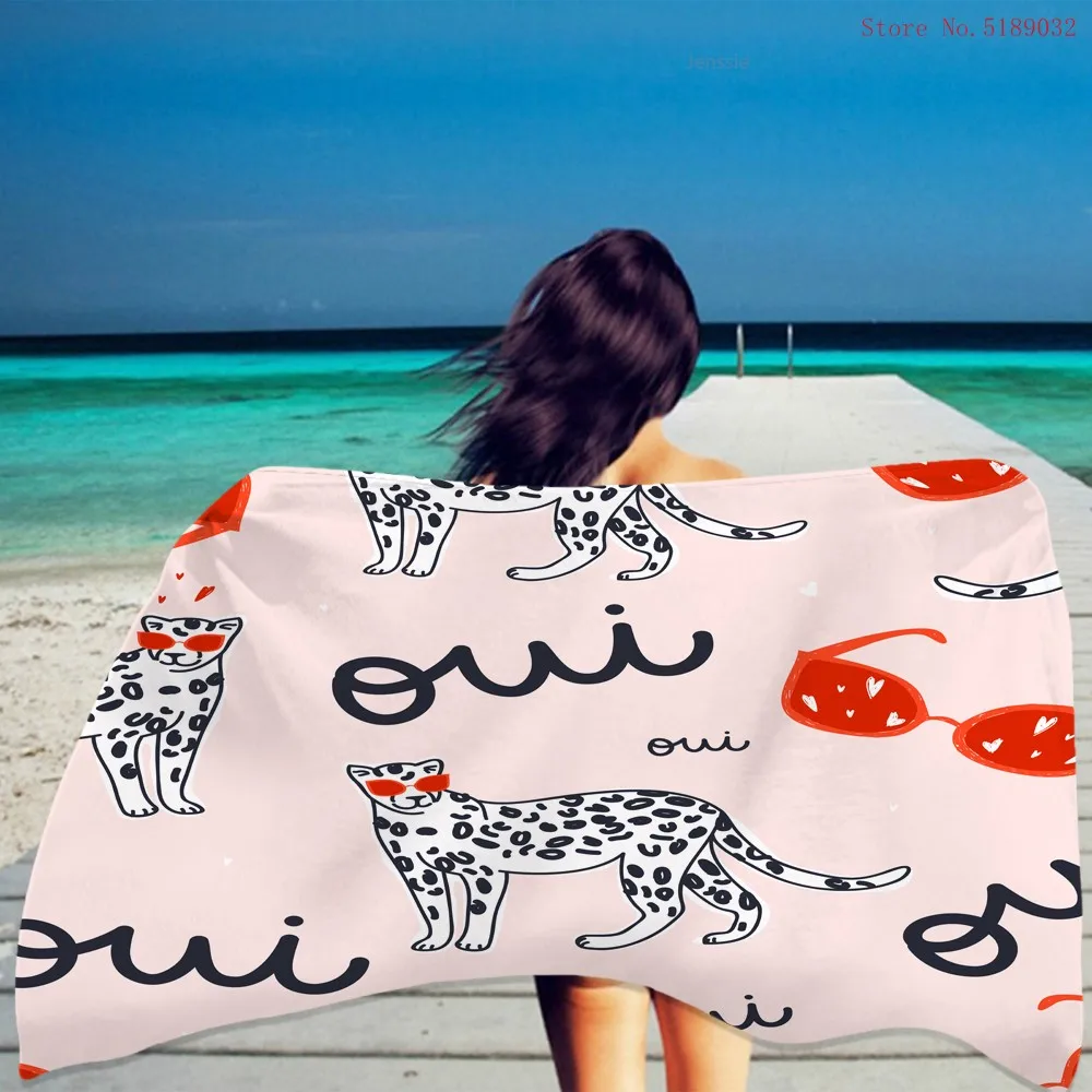 Микрофибра фруктовое пляжное полотенце тонкое легкое Яблоко Вишня для ванны