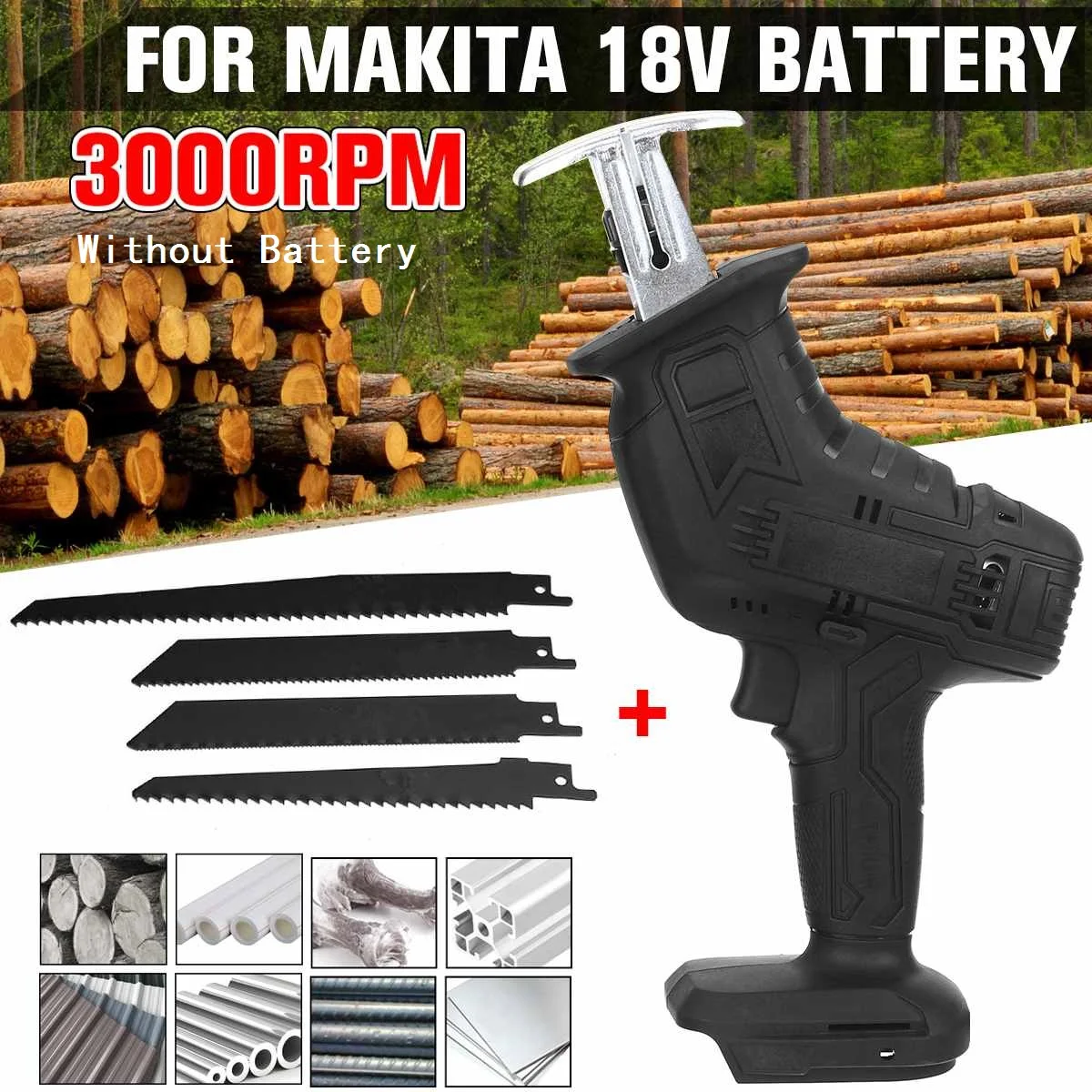 3000 об/мин аккумуляторная электрическая сабельная пила сабля для лазерной резки