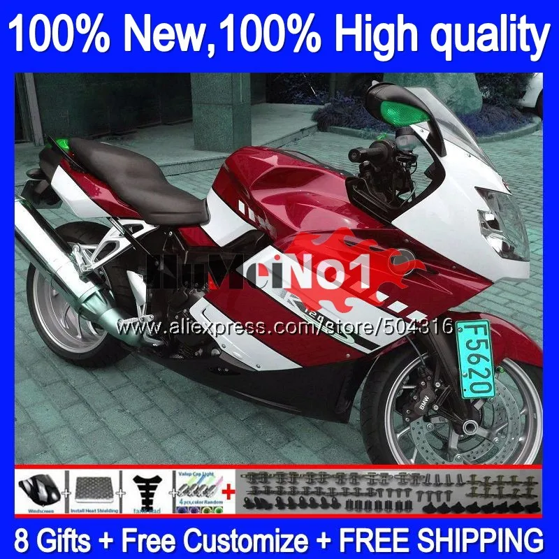 

Body For BMW K1200 K 1200 S K-1200S K 1200S Dark red 101MC.26 K1200S 2005 2006 2007 2008 2009 2010 05 06 07 08 09 10 Fairing