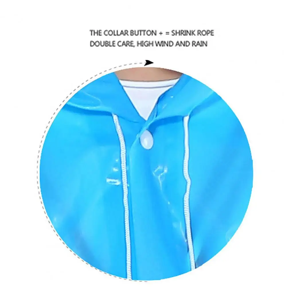 

80% HOT SALE Raincoat Colorful Windproof Fast Drying Convenient Children Raincoat for Fishing
