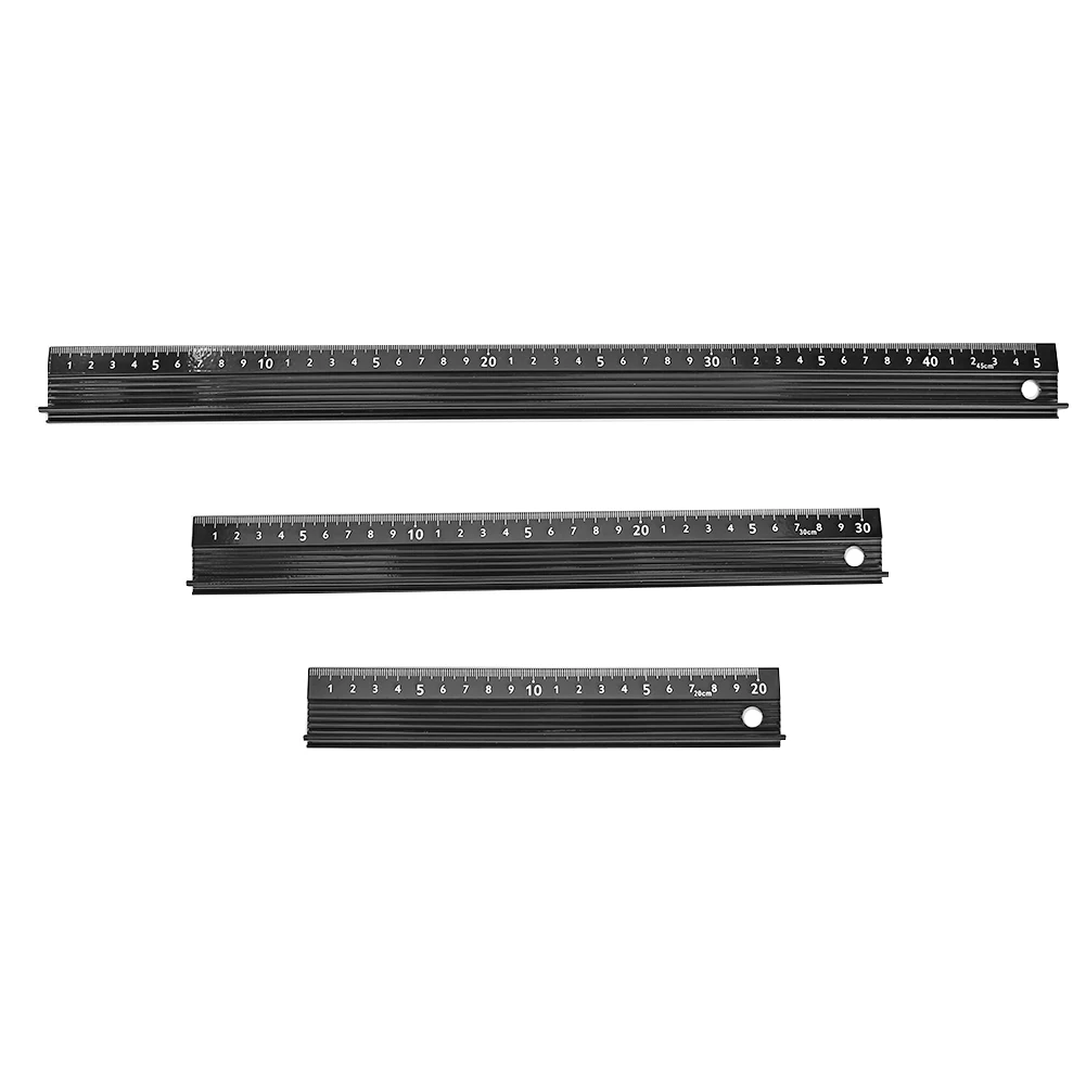 Линейка прямая для деревообработки металлическая противоскользящая|Шаблоны| |