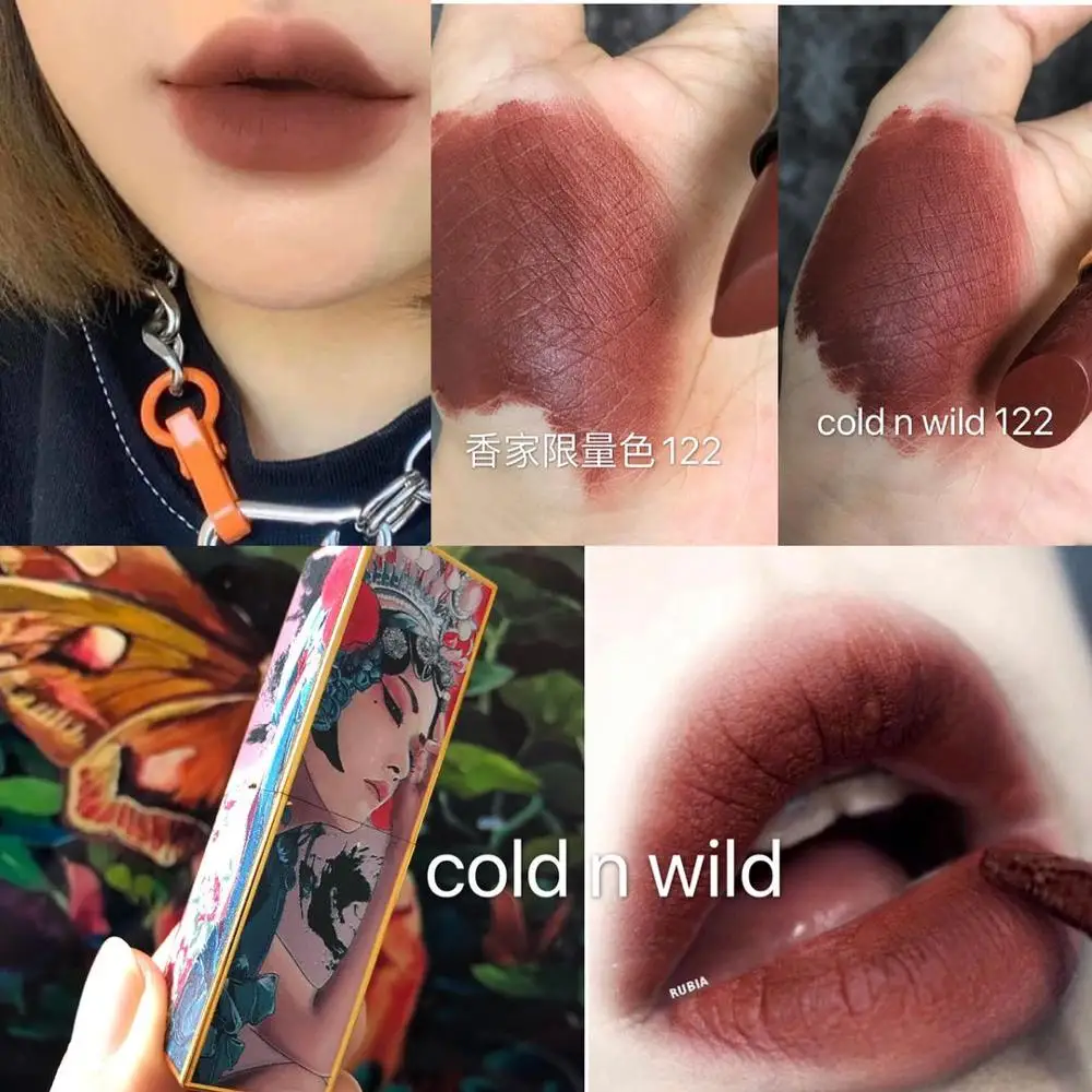 

cold n wild matte lipstick chinesestyle. beauty differently G308 C122 top quality