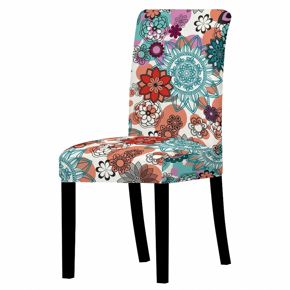 В богемном стиле спандекс чехлы на кресла стрейч стула для свадебной вечеринки
