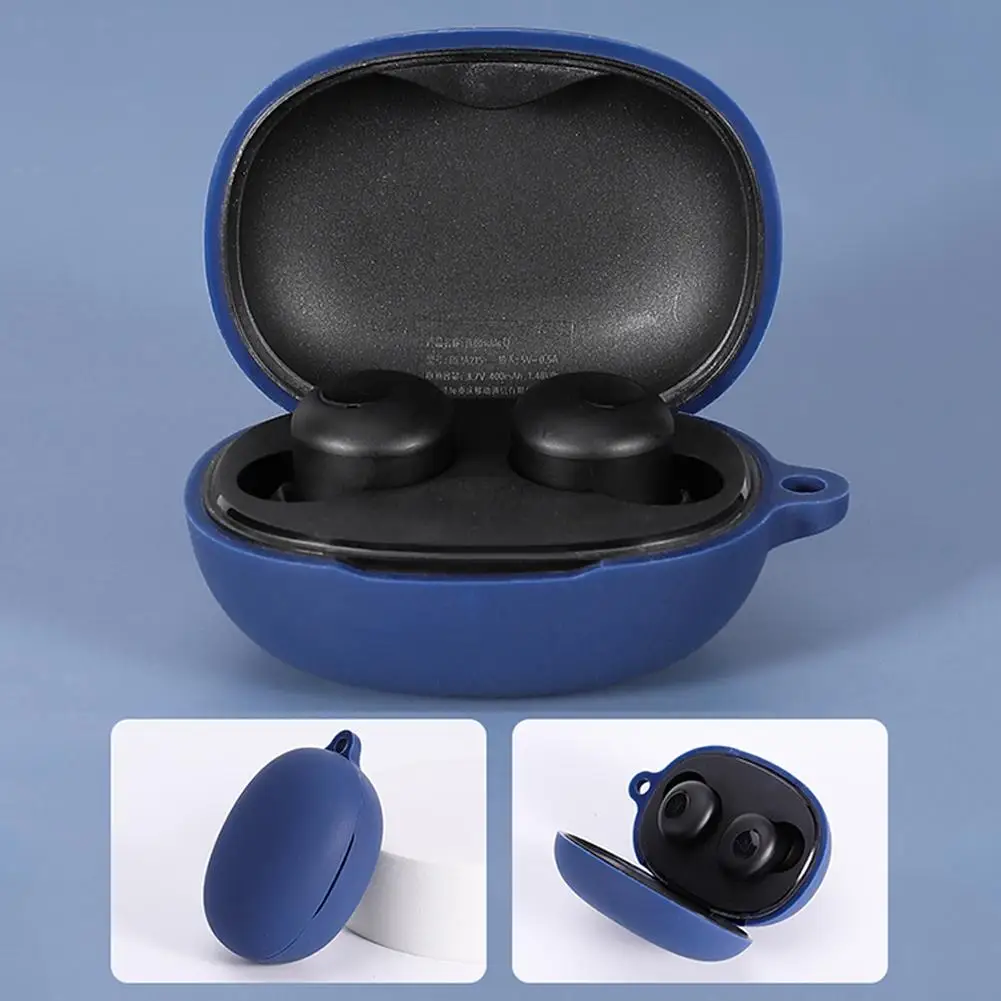 Новый силиконовый защитный чехол Мягкий моющийся пылезащитный для Realme Buds Q TWS