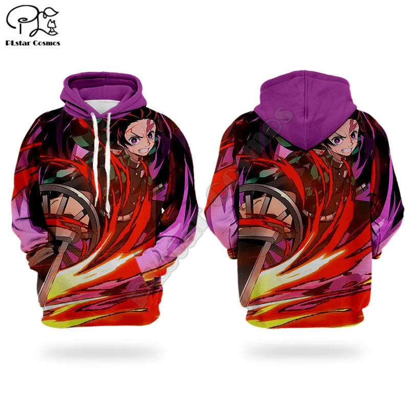 

Demon Slayer Pattern 3D printed Hoodies sweatshirts Men Women Fashion Hooded Long Sleeve streetwear Pullover cosplay costumes