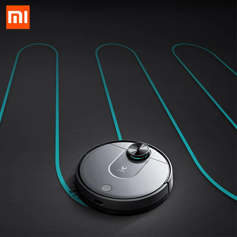 Xiaomi VIOMI V2 робот пылесос умный дом зонал обозначает автоматическое подметание