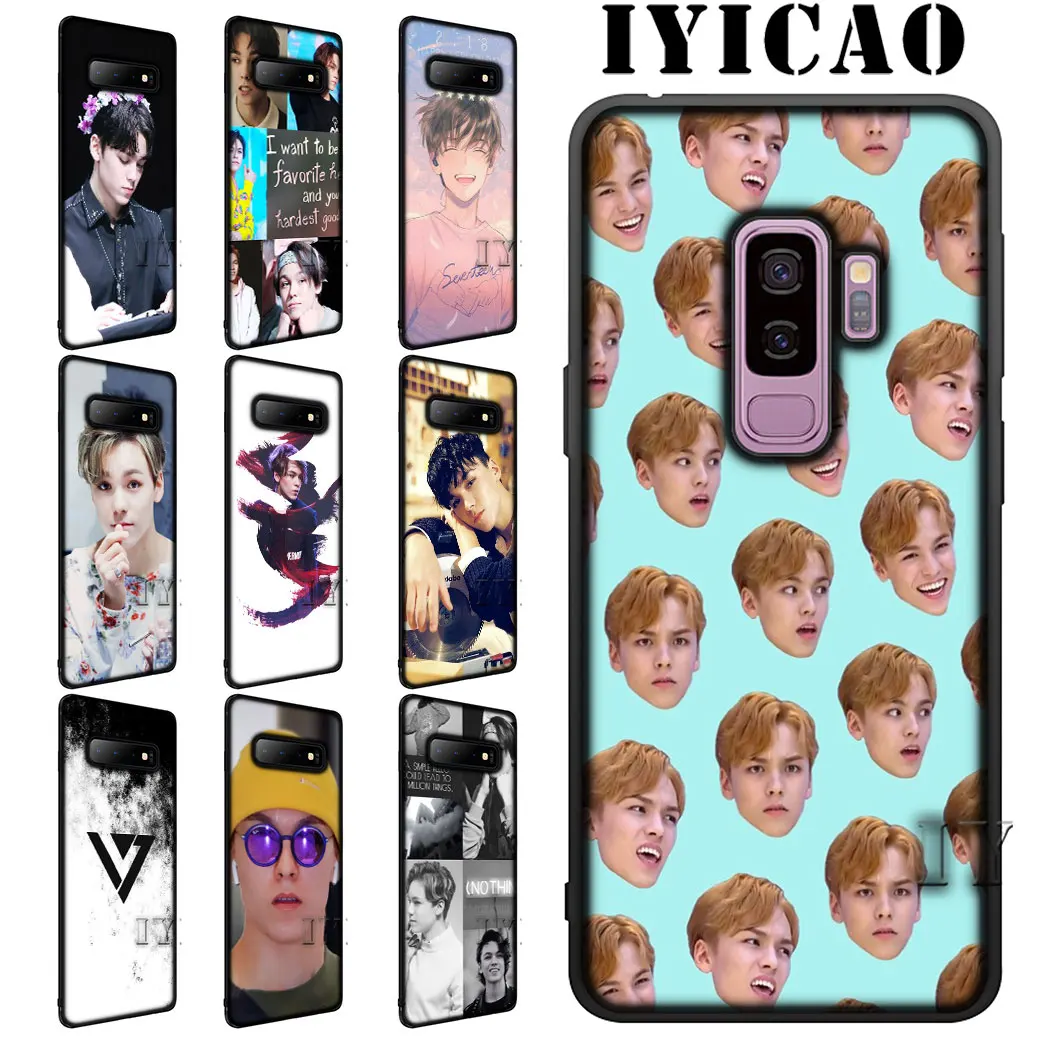 Мягкий чехол IYICAO Vernon meme для Samsung Note 8 9 10 Plus A70 A50 A40 A20 A10 M40 M10 M20 M30 A10S A20S A30S A40S A50S |