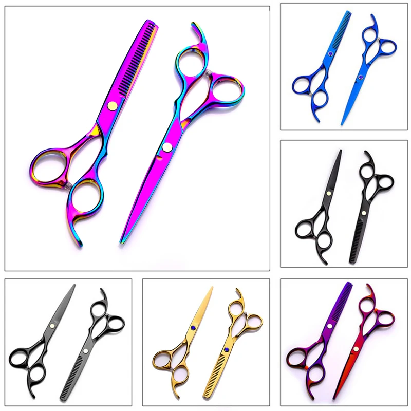 Ножницы Парикмахерские профессиональные 6 0 дюйма для стрижки волос ножницы