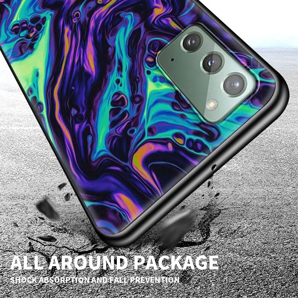 

Case for Samsung Note 20 Ultra Cover Soft Shell for Galaxy M51 M31 M21 Note 10 Plus 9 8 Fundas Luxury Marble Painting style