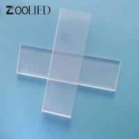 102305mm fused silica jgs1 windows single side polished for laser instruments optical plate teaching test