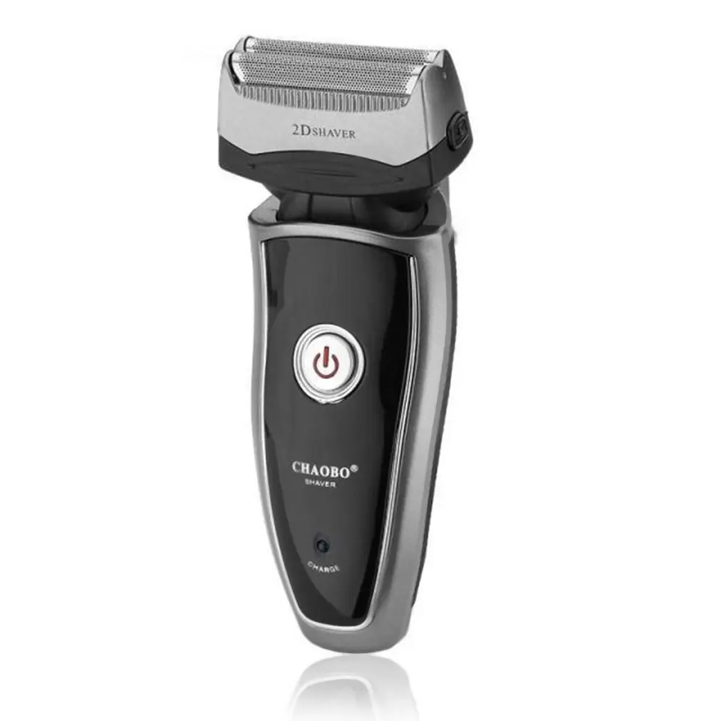 Перезаряжаемая Беспроводная электрическая бритва с вилкой США портативная