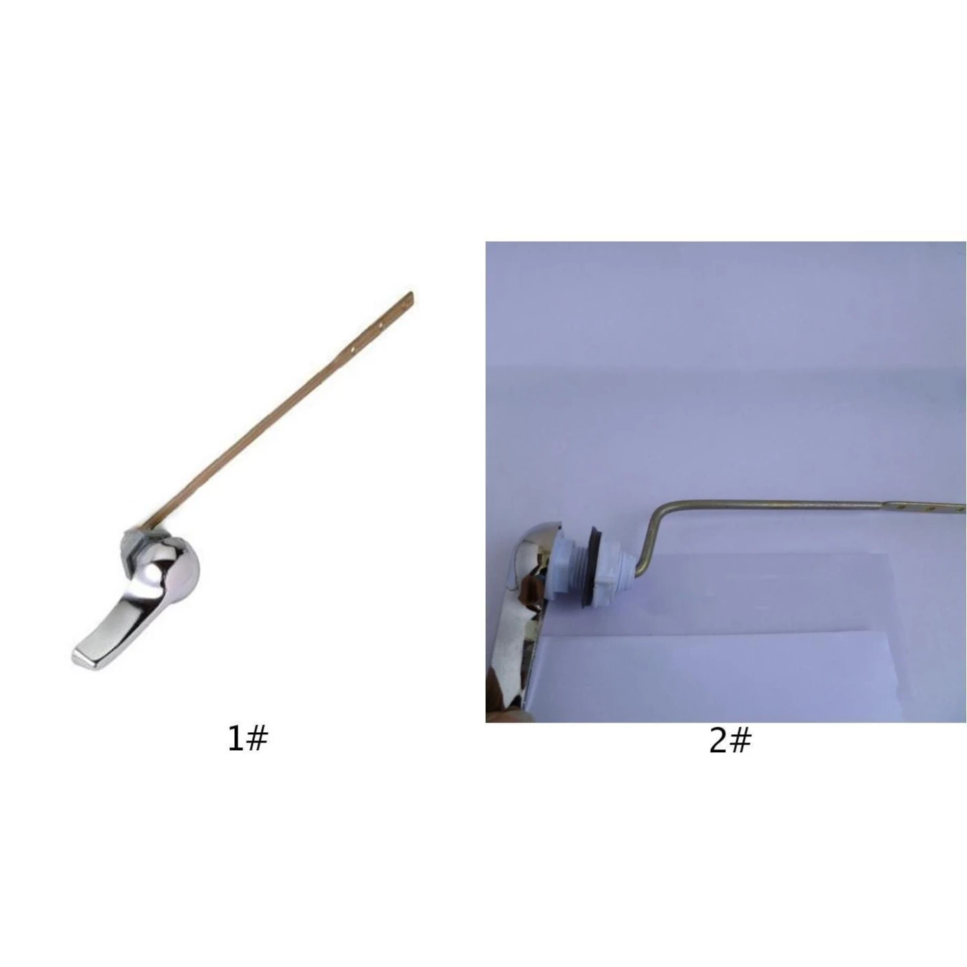 Универсальный туалетный бак смывной рычаг хром гаечный ключ для туалета ручка
