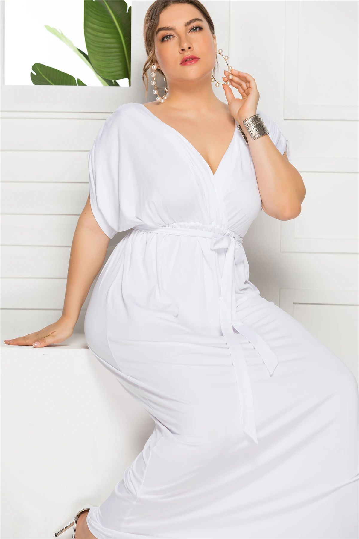 Длинное платье удобная свободная просторная юбка разных цветов женское