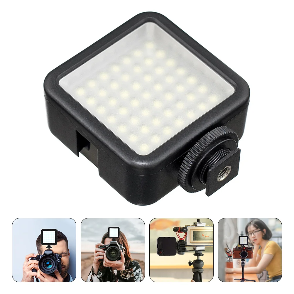 

1 шт., портативсветильник лампа для видеосъемки (черная)