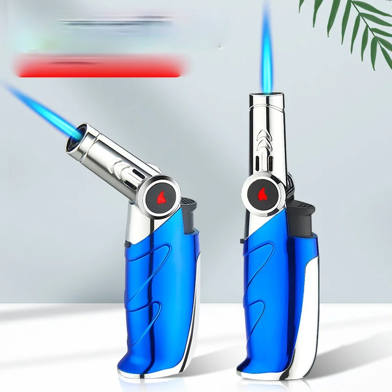 

Elbow Foldable Spray Gun Lighter Outdoor Barbecue Windproof Lighter Smoking Accessories for Weed Briquets Et Accessoires Fumeurs