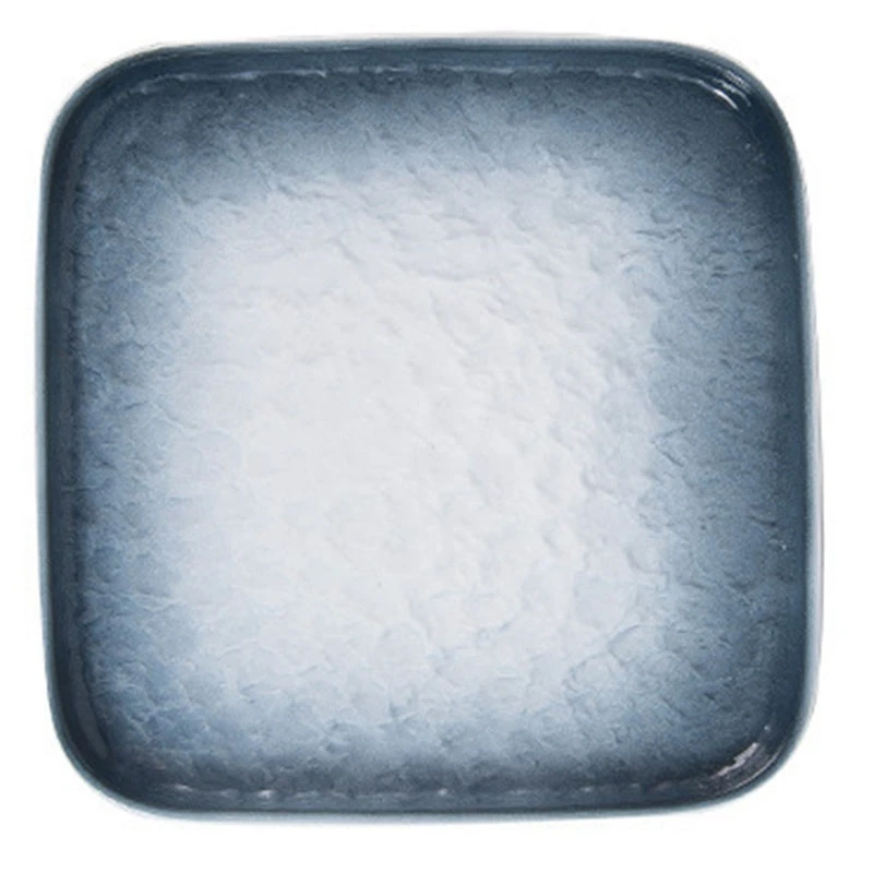 Фарфоровая Квадратная тарелка для десерта и салата с уникальным дизайном