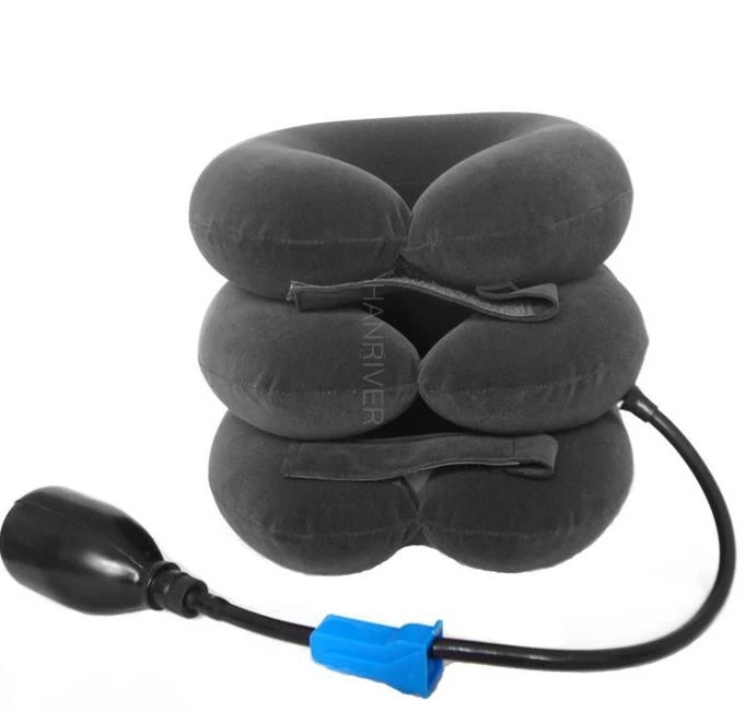 

Надувной шейный корректирующий воротник, для мягкой коррекции шейных позвонков, для путешествий, для снятия боли в шее, растягивающийся бандаж для коррекции осанки