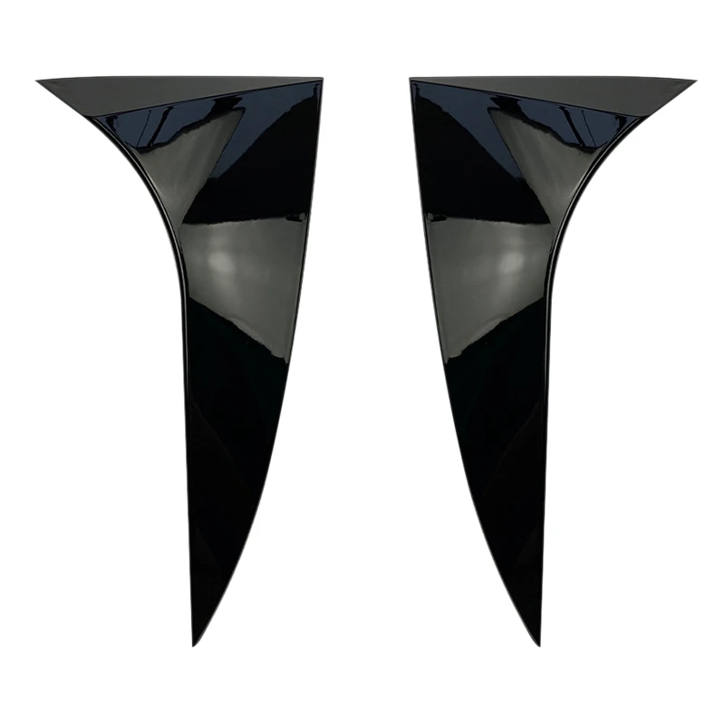 

Rear Behind Window Spoiler Side Strip Cover Trim For Ford Focus Hatchback 2015-2018 Exterior Refit Kit