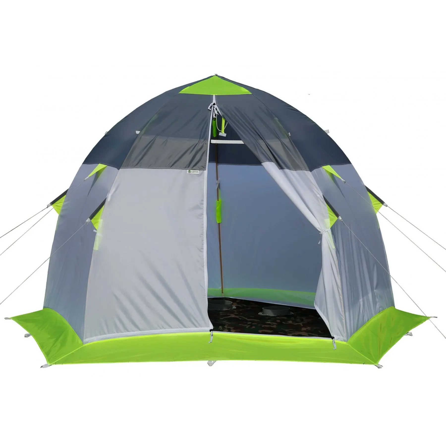 Палатка ЛОТОС 3 Эко Зелёная | Спорт и развлечения