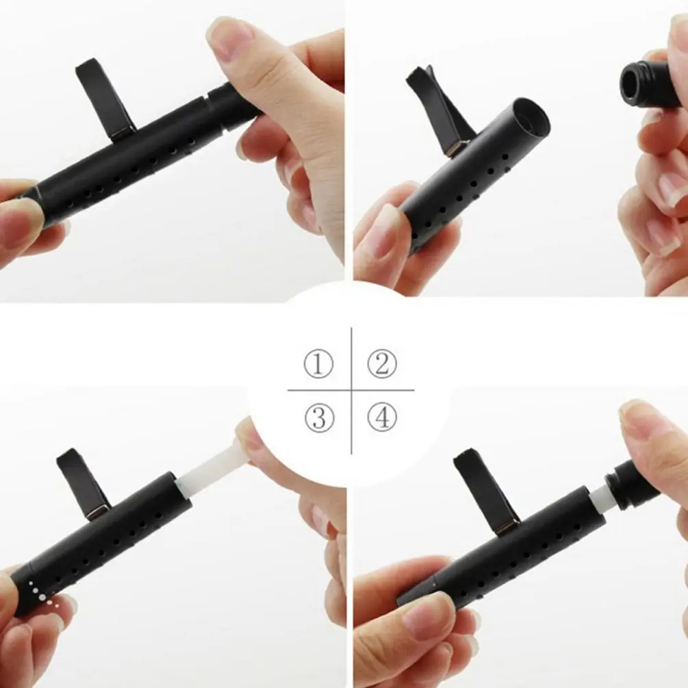 

New Car Air Freshener Auto Outlet Perfume Vent Air Freshener In The Car Air Conditioning Clip Magnet Diffuser Solid Perfume