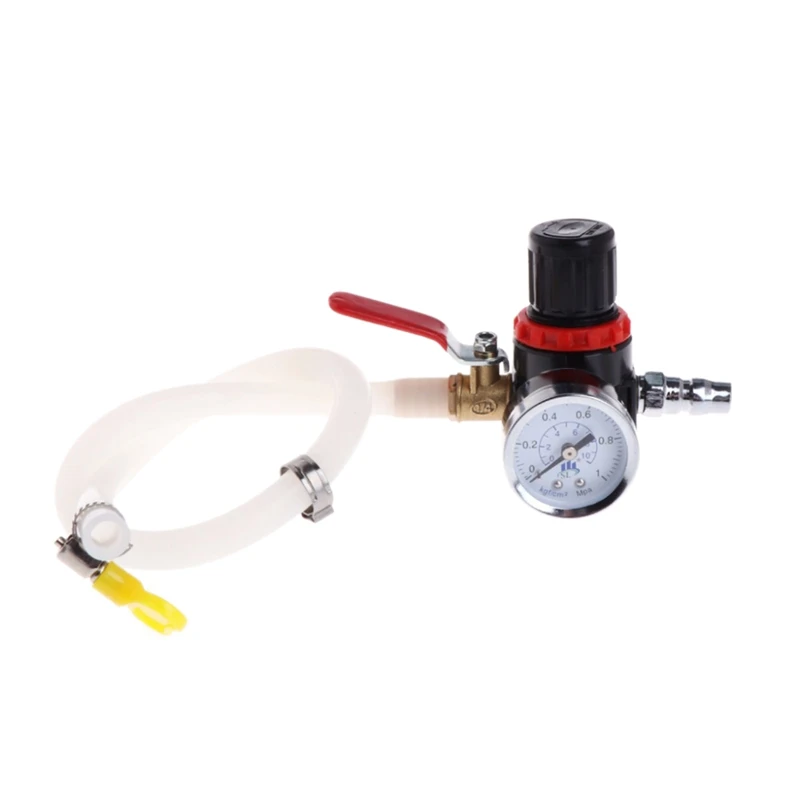 

Car Cooling Radiator Pressure Leak Tester Tank Fuel Tank Detector Meter Tool