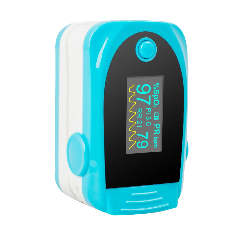 Монитор давления OLED Пальчиковый пульсоксиметр с звуковой сигнализацией и