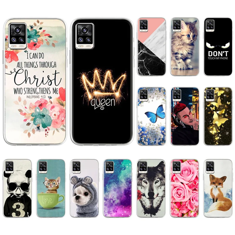 

For Vivo V20 SE Case Silicone TPU Soft Phone Shockproof Cover For vivo V 20 SE V2022 6.44 Cases Mobile Phone Back Cover Bumper