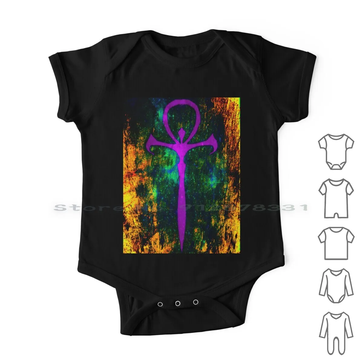 

Life Eternal Newborn Baby Clothes Rompers Cotton Jumpsuits Comics Egyptian Ankh Vampire Scifi Geek Infant Long Sleeve