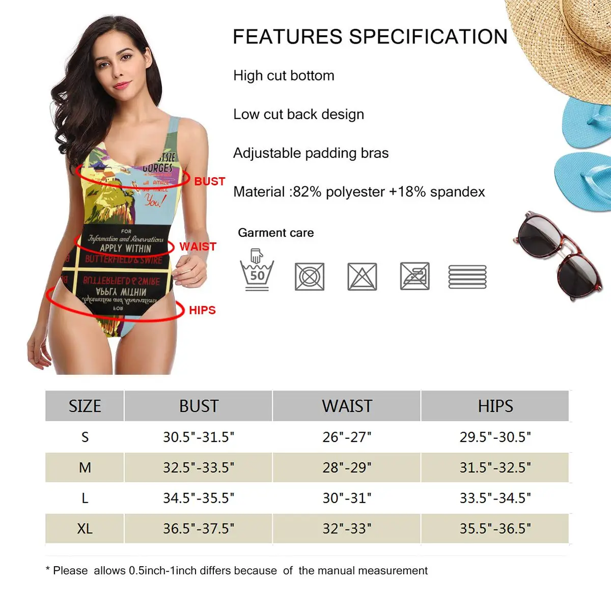 

2021 Sexy One Piece Swimsuit Vintage China Travel Poster Swimwear Women Monokini Swimsuit Bodysuit Bathing Suit Swim Wear