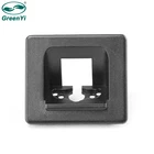 Установочный кронштейн GreenYi для камеры заднего вида автомобиля, подсветка номерного знака для Peugeot 408 2014 2015 2016