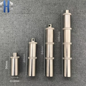 Титановая мини двухслойная многослойная коробка для таблеток, водонепроницаемая складская герметичная маленькая бутылка, аптечка, Портативные Инструменты для повседневного использования