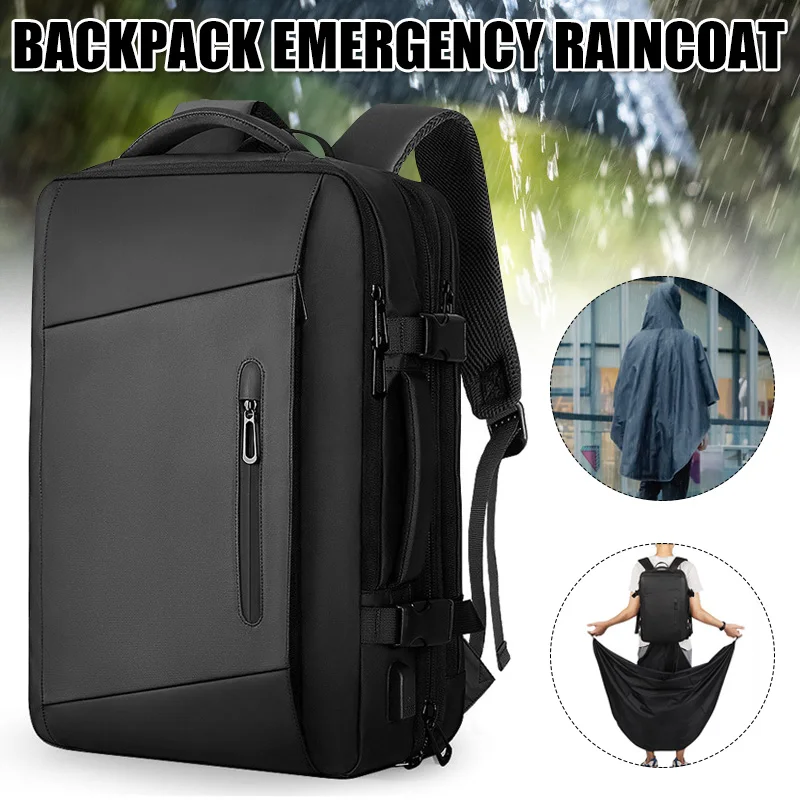 2023 New Men's School  Sport Large Backpack Business Men Multi-Function Travel Hiking Luxury Backpacks Waterproof Laptop Bag