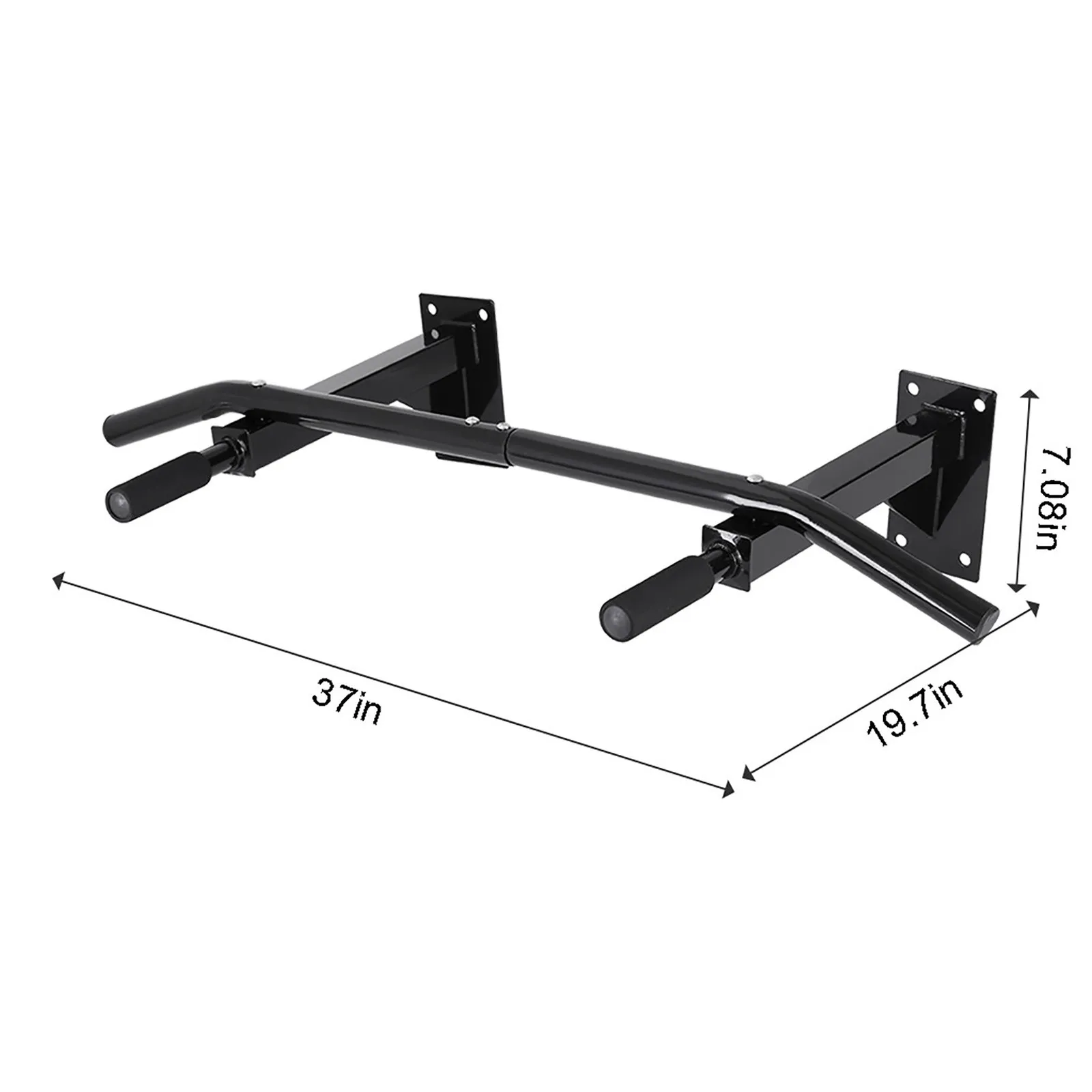 

Multifunctional Outtive Pull Up Bar for Doorway, Wall Mounted Pull Up Bar Chin Up bar Dip Station for Indoor Home Gym Workout