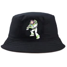 Панама с героями Диснея, модная Панама для мужчин и женщин, повседневная мультяшная рыболовная шляпа с героями мультфильмов, Вуди, Базз, светильник, История игрушек