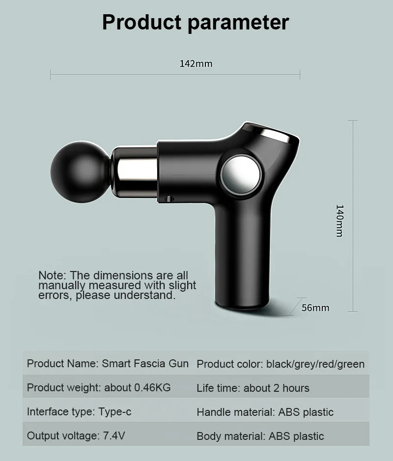 

Massage Gun Fascia Gun Sport Therapy Muscle Massager For Pain Relief Fascia Gun Electric Body Massager Fitness Equipment