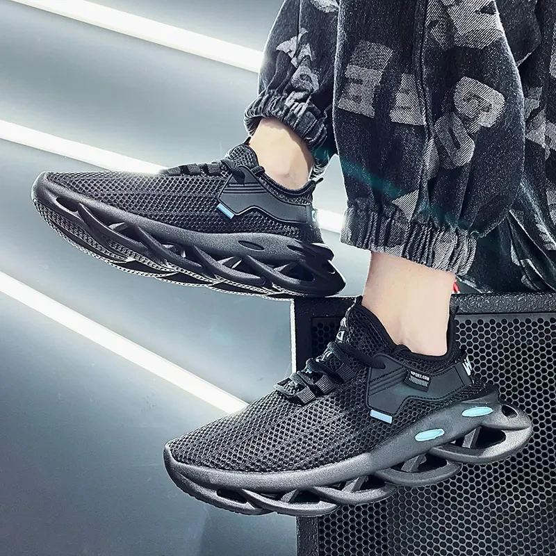 

Summer Men Sneakers Low Top Big Daddy Shoes Comfortable Antiskid Shock Absorption Men's Casual Shoes Running Shoes