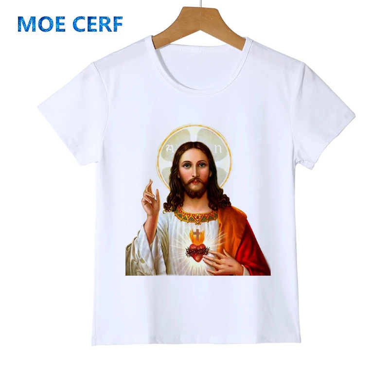 

2020 Summer Hot O-neck T shirt Casual Short Sleeve Female Cool Boys&Girls Tee shirt God Print Clothes Y22-1